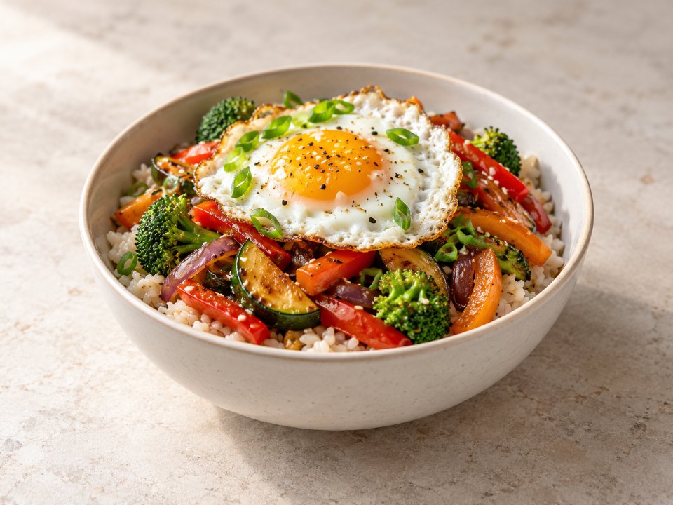 Bowl vegetariano Demo