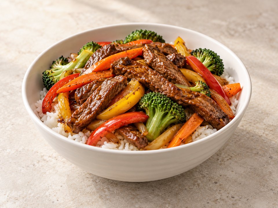 Bowl de carne Demo
