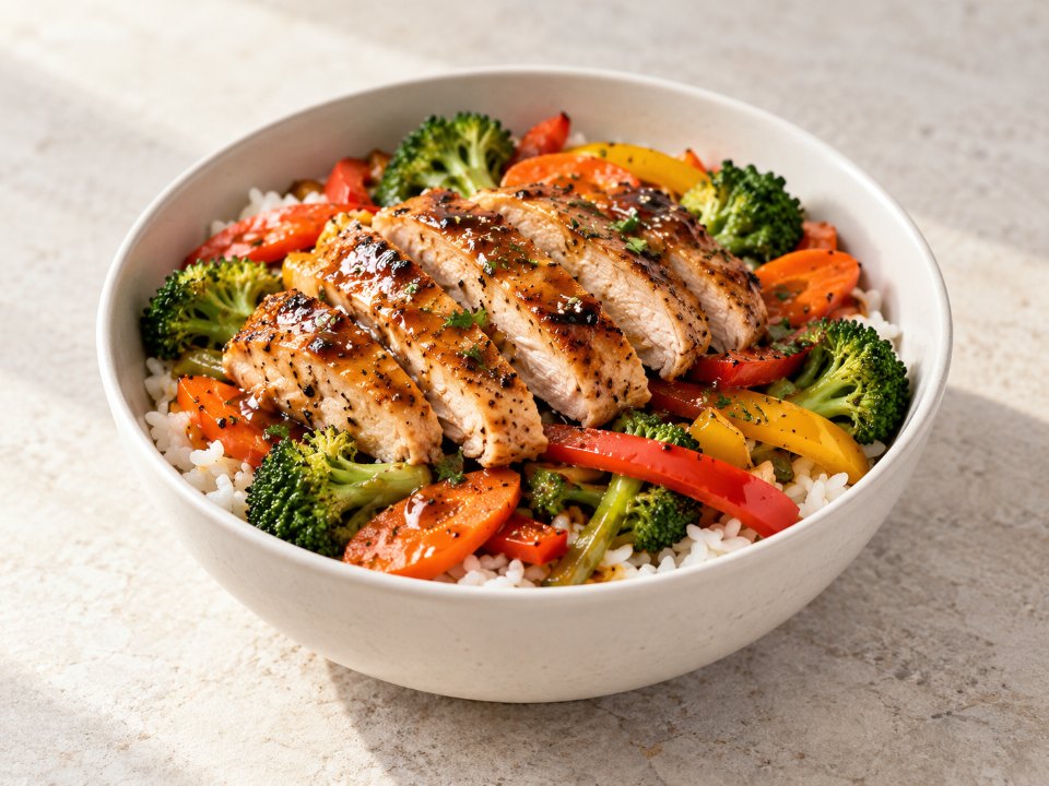 Bowl de pollo Demo